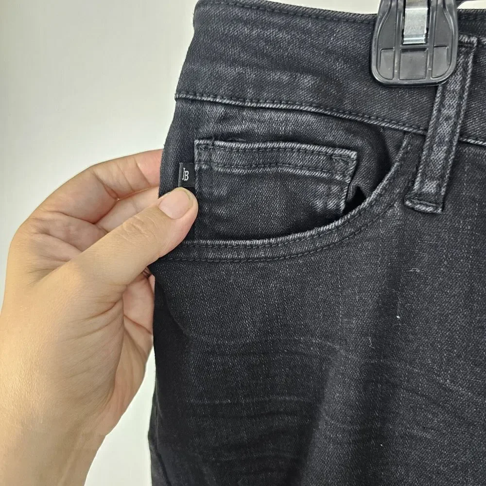 Judy Blue Black, Mid-Rise Destroyed Slim Fit - JB88137 Women's Size 15/32 - Picture 8 of 11